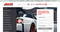 Desktop Screenshot of akr-performance.fr